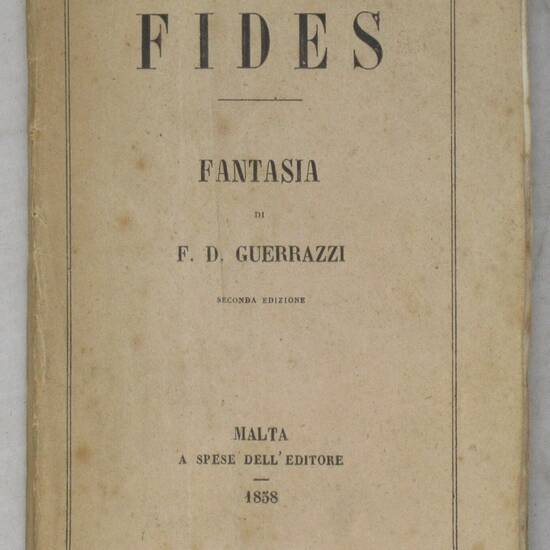 Fides, Fantasia. Seconda edizione.