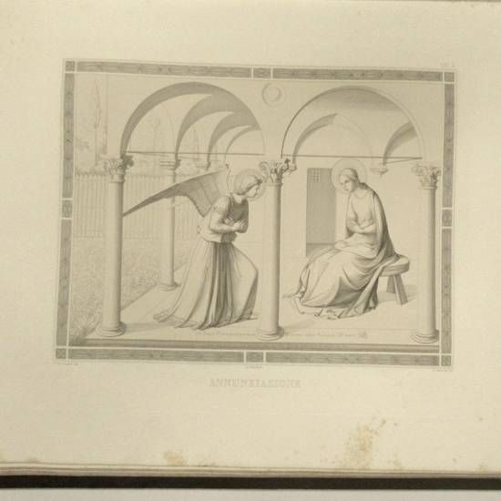 San Marco, convento dei Padri Predicatori in Firenze, illustrato e inciso principalmente nei dipinti del B. Giovanni Angelico...