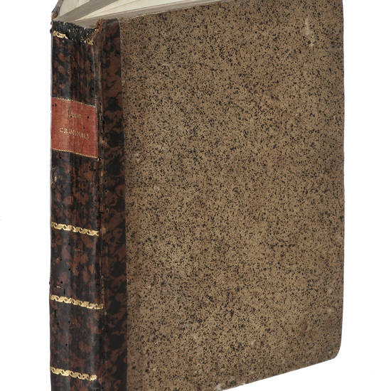 LEGGI Criminali del Serenissimo Dominio Veneto. In un solo Volume raccolte e per pubblico decreto ristampate. LEGGI Criminali del Serenissimo Dominio Veneto. In un solo Volume raccolte e per pubblico decreto ristampate.