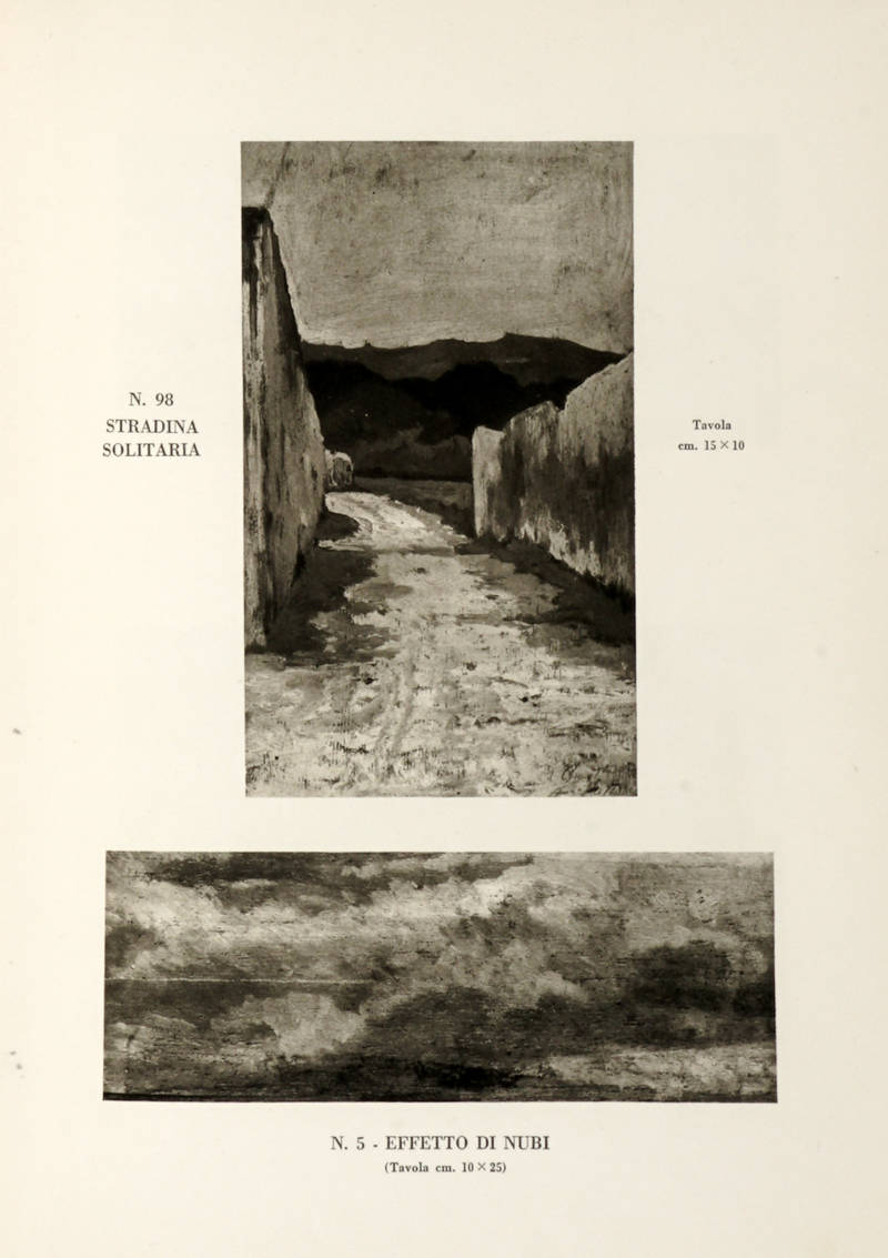 CENTO (LE) Opere di Giovanni Fattori della collezione Mario Galli. Prefazione e note di Enrico Somaré.
