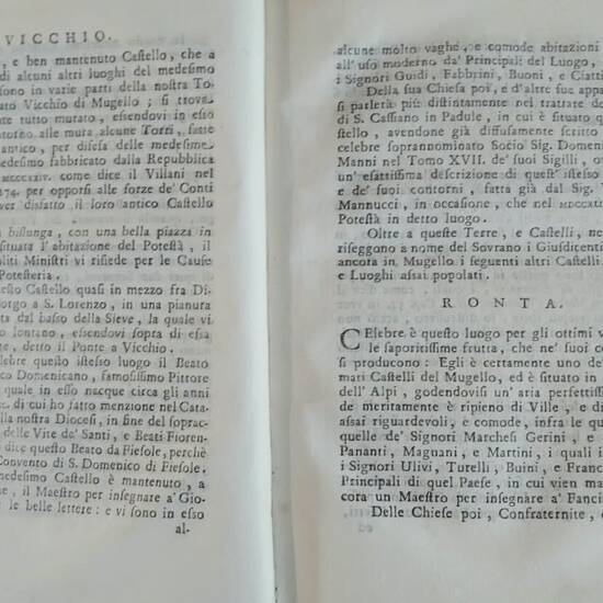 Descrizione della Provincia del Mugello con la Carta Geografica del medesimo aggiuntavi un'antica Cronica della Nobil Famiglia Da Lutiano creduta di Consorteria Degli Ubaldini già Signori dell'istesso Mugello... Descrizione della Provincia del Mugello con la Carta Geografica del medesimo aggiuntavi un'antica Cronica della Nobil Famiglia Da Lutiano creduta di Consorteria Degli Ubaldini già Signori dell'istesso Mugello...