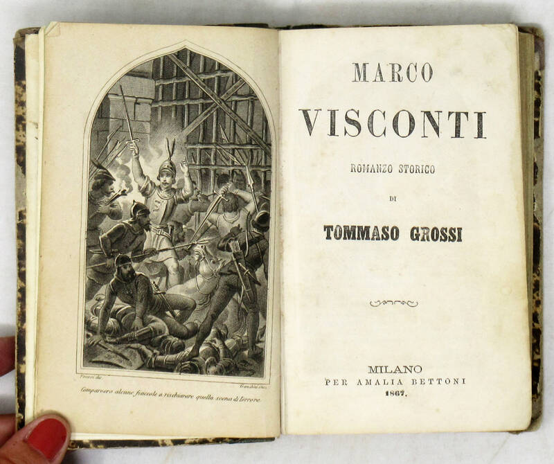 Marco Visconti. Romanzo storico.