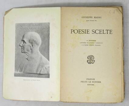 Poesie scelte. In Appendice, Lettere di Giosuè Carducci e d'altri insigni italiani.