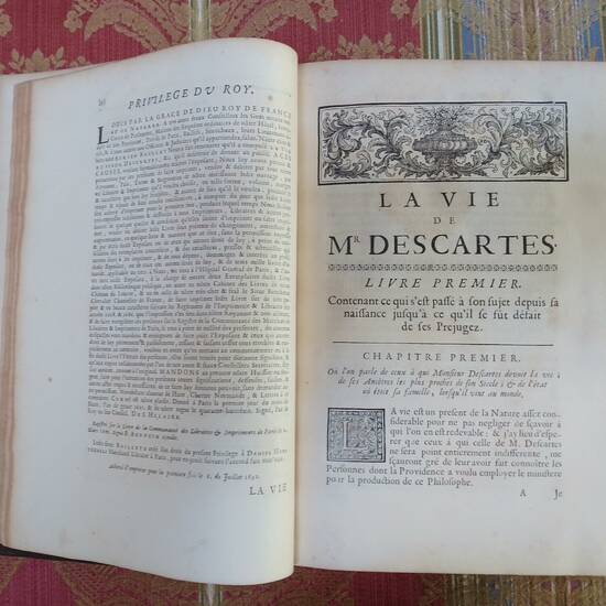 La Vie de Monsieur Descartes. (Premiere Partie) - (Seconde Partie) La Vie de Monsieur Descartes. (Premiere Partie) - (Seconde Partie)