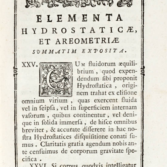 Elementa psychologiae hydrostaticae et areometriae summatim exposita... Elementa psychologiae hydrostaticae et areometriae summatim exposita...
