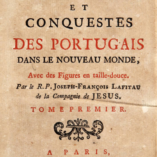 Histoire des decouvertes et conquestes des portugais dans le Nouveau Monde, avec des Figures en taille-douce...