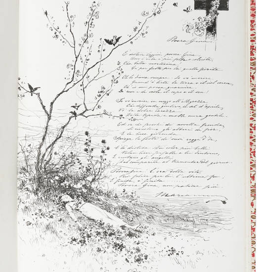 Pesce D'Aprile. Strenna del Circolo Artistico Fiorentino. 1882