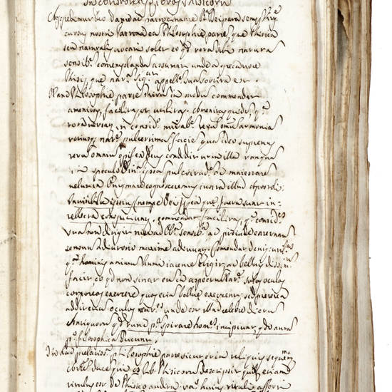Tractatus in Universam Aristotelis. Logica (e phisicae). Ad usum Sebastiani Laurentiis De Bucci.