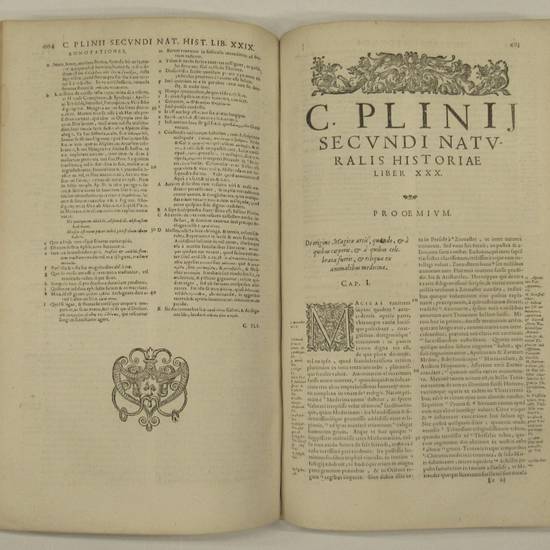 Historiae mundi libri XXXVII. Opus omni quidem commendatione maius...D. Iacobi Dalecampii...repurgatum...Sigism. Gelenii, Fredenandi Pintiani...adnotationibus...