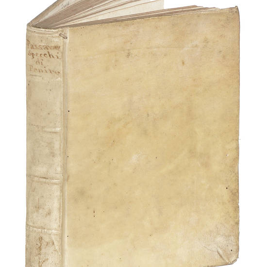 Lo Specchio della vera penitenzia di Jacopo Passavanti fiorentino dell'Ordine de' Predicatori dato in luce dagli Accademici della Crusca.