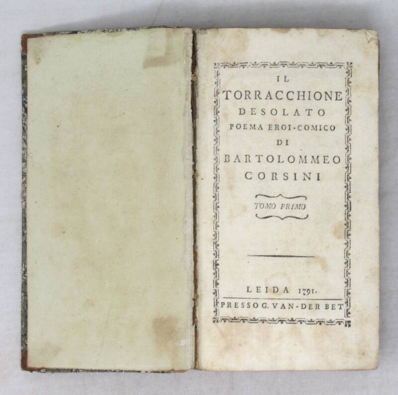 Il Torracchione Desolato. Poema eroi-comico... Il Torracchione Desolato. Poema eroi-comico...