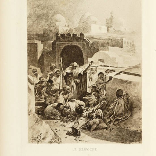 Poésies du Foyer et de l'Ecole. Extraites des oeuvres de l'Auteur avec des Pièces inédites. Illustrations de A.Mucha, portrait par L.Fleming.