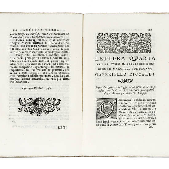 Lettere scientifiche sopra vari dilettevoli argomenti di fisica.