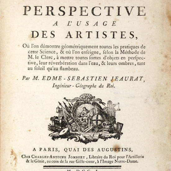 Traité de Perspective a l'usage des artistes... Traité de Perspective a l'usage des artistes...