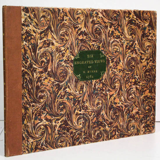 Six engraved views by W.B. Six engraved views by W.B.