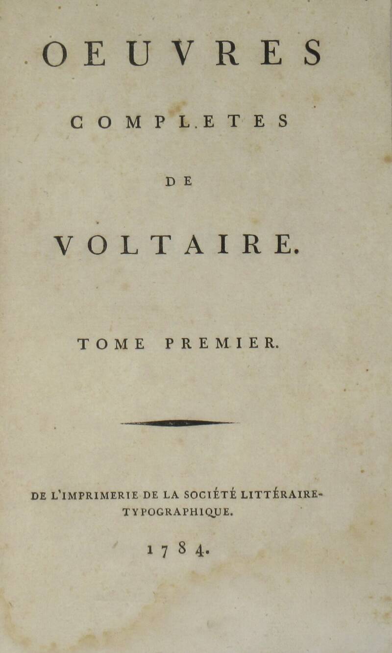 Oeuvres completes. Théatre.