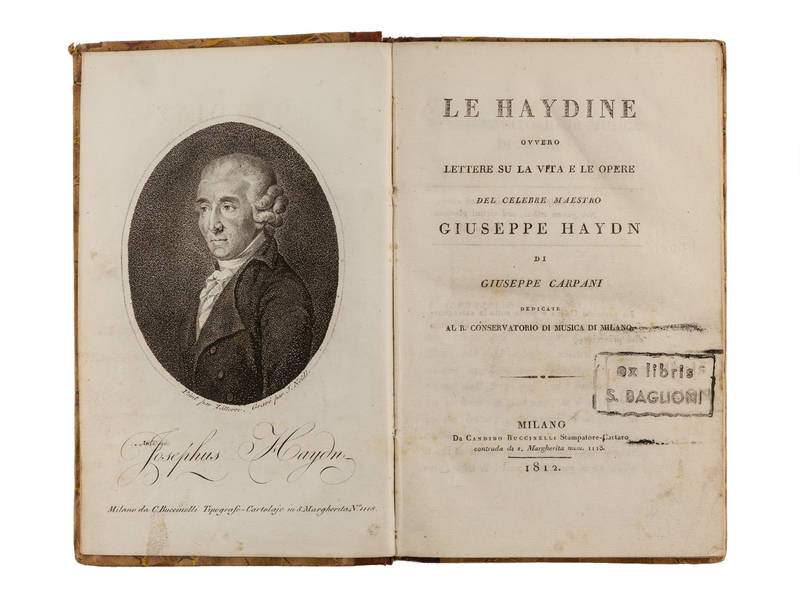 Le Haydine ovvero Lettere su la Vita e le Opere del celebre maestro Giuseppe Haydn.