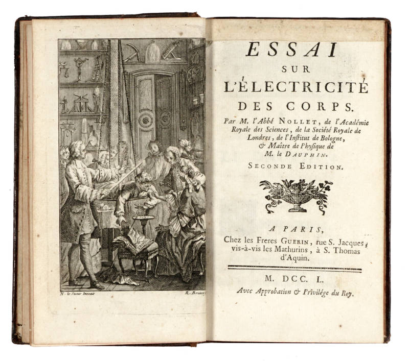 Essai sur l'Elettricitè des Corps. Essai sur l'Elettricitè des Corps.