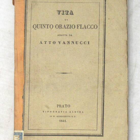 Vita di Quinto Orazio Flacco.
