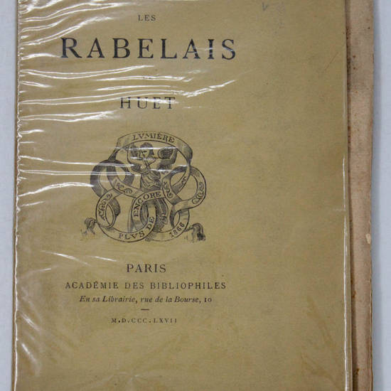 Les Rabelais de Huet. Les Rabelais de Huet.