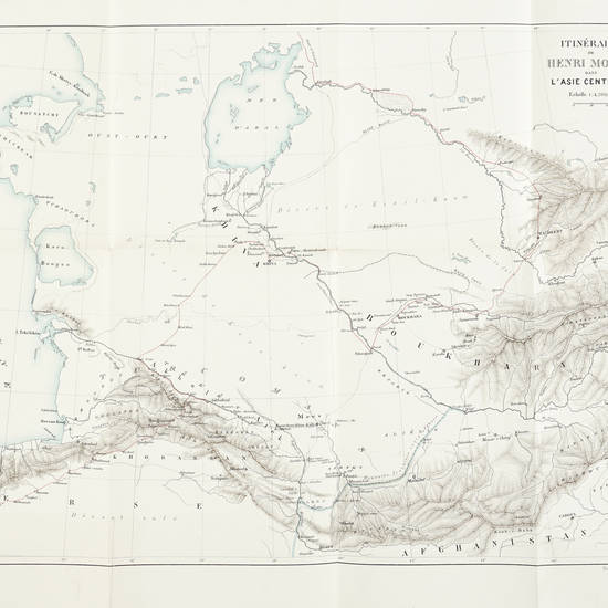 A travers l'Asie Centrale. La Steppe Kirghize, Le Turkestan Russe...le Pays des Turcomans et la Perse. Impressions de Voyage...ornè de plus 170 gravures...