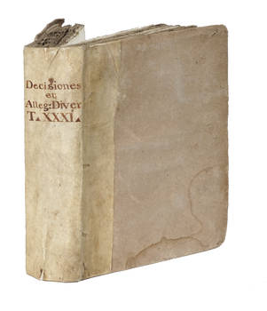 DECISIONES et Allegatione diversarum in Rota Florentina in hoc XXXI volumine collectae. Nn.1-XLII (1695-1782).