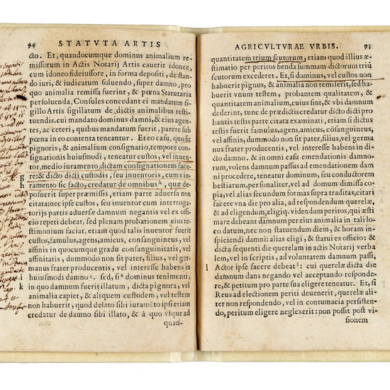STATUTA nobilis artis agricolturae urbis edita à nobilibus viris Gregorio Serlupio, Lentulo de Lentulis, Caesar Muto, et Evangelista Fabio, olim consulibus eiusdem artis...Cum Annotationibus D. Fulvij Benigni... STATUTA nobilis artis agricolturae urbis edita à nobilibus viris Gregorio Serlupio, Lentulo de Lentulis, Caesar Muto, et Evangelista Fabio, olim consulibus eiusdem artis...Cum Annotationibus D. Fulvij Benigni...