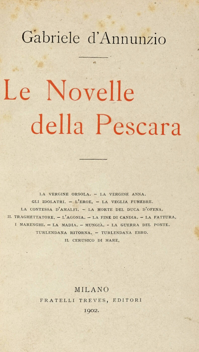 Le Novelle della Pescara.