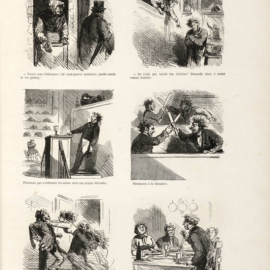 Douze années comiques par Cham 1868-1879. 1000 gravures. Introduction par Ludovic Halévy.