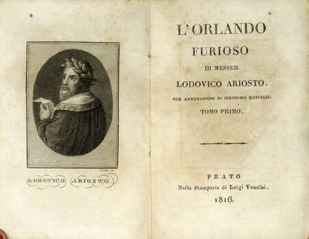 Orlando Furioso...con annotazioni di Ieronimo Ruscelli. (Voll. I-X).