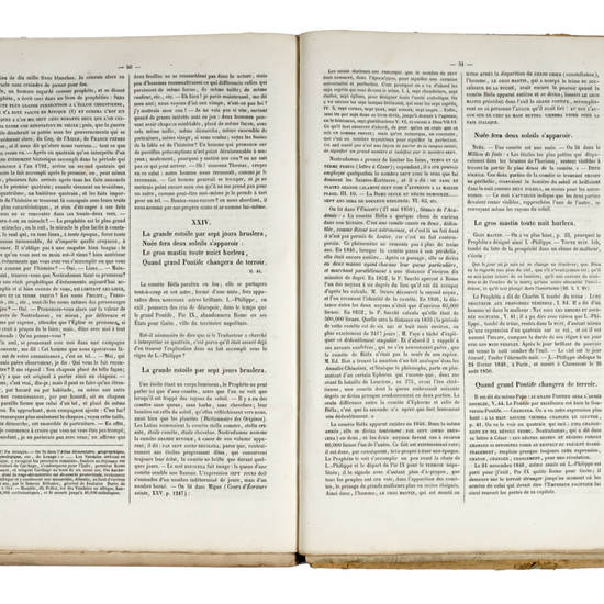 L'Histoire prédite et jugée par Nostradamus. Texte de l'édition de 1566, a Lyon, par Pierre Rigaud. Traduction et commentaire par H. Torné-Chavigny.