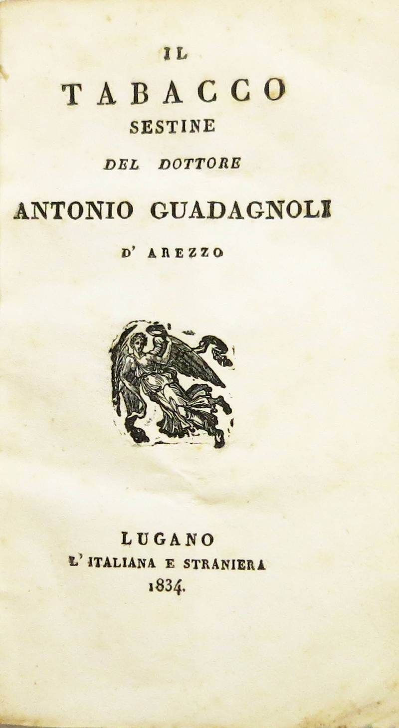 Il Tabacco. Sestine.