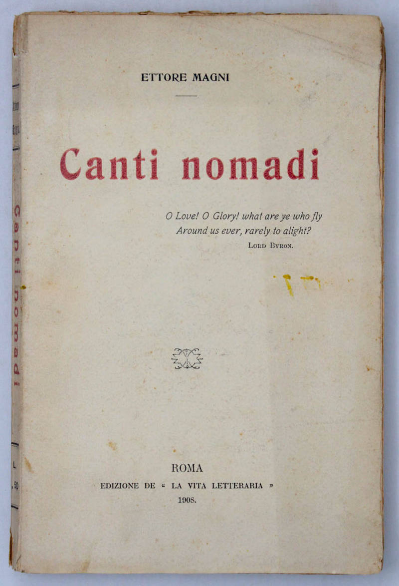 Canti nomadi.