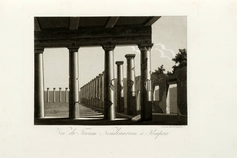 Pompeia: Traitè pittoresque, historique et géometrique. Ouvrage dessinè sur les lieux dans les années 1824 au 1827. Gravè et publié par P.F.