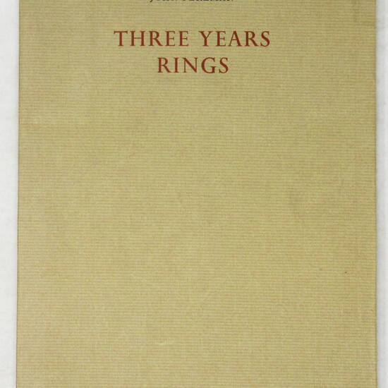 Three Years Rings.