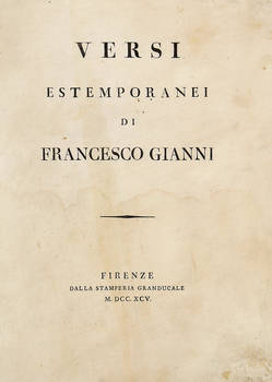 Versi estemporanei.