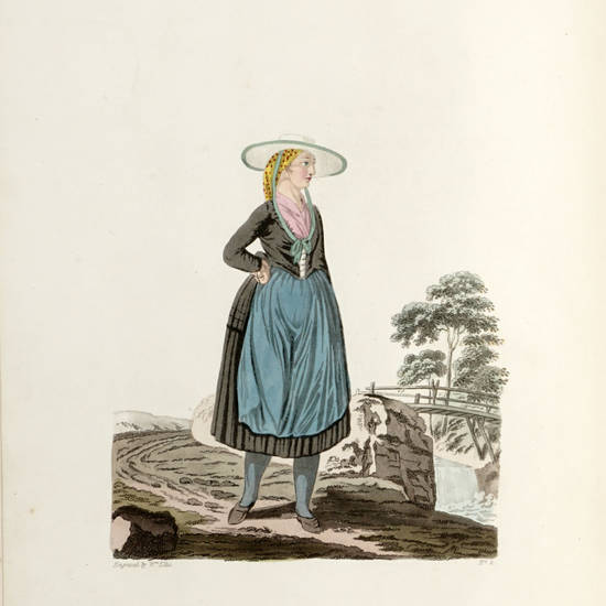 The Costume of the hereditary states of the house of Austria, displayed in fifty coloures engravings; with descriptions and an introduction ... Translated by R.C. Dallas. (Testo inglese-francese). The Costume of the hereditary states of the house of Austria, displayed in fifty coloures engravings; with descriptions and an introduction ... Translated by R.C. Dallas. (Testo inglese-francese).