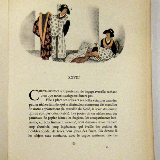 Madame Chrysanthème. Illustrations de Sylvain Sauvage.