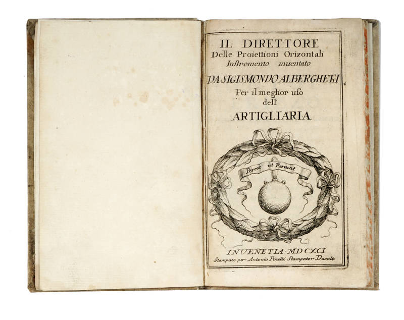 Il Direttore delle Proiettioni Orizontali instromento inuentato .....Per il meglior uso dell'Artigliaria.