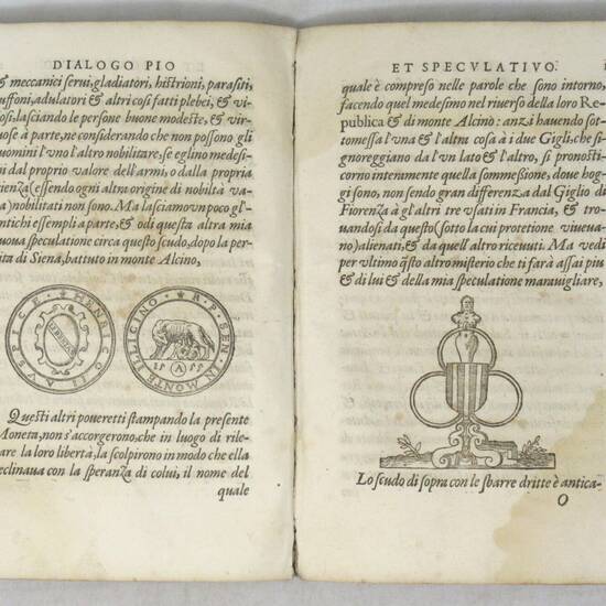Dialogo pio et speculativo, con diverse sentenze Latine et volgari di M. Gabriel Symoni Fiorentino.