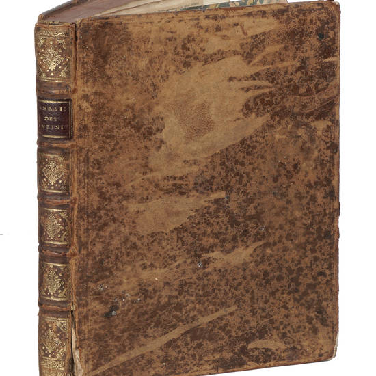 Analise des infinement petits, comprenant le calcul integral dans toute son étenduë; avec son application aux quadratures, rectifications, cubatures, centres de gravité, de percussion, &c...Traduit en Français par M. Rondet.