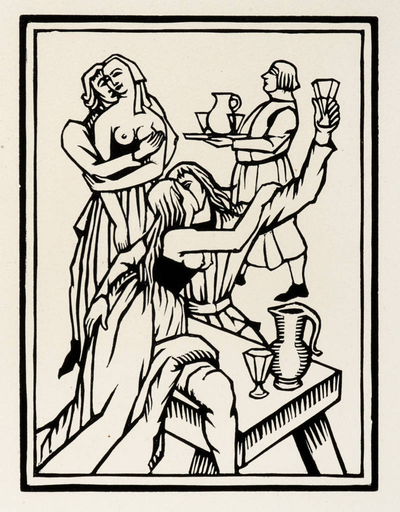 Les oeuvres de Maistre...Les Lais-Le Testament-Poésies diverses, présentées dans leur texte définitif par Albert Pauphilet et ornées de bois gravés par Ch. Picart Le Doux. Les oeuvres de Maistre...Les Lais-Le Testament-Poésies diverses, présentées dans leur texte définitif par Albert Pauphilet et ornées de bois gravés par Ch. Picart Le Doux.