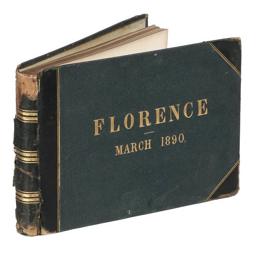 ALBUM DI 24 VEDUTE FOTOGRAFICHE DI FIRENZE E DINTORNI.