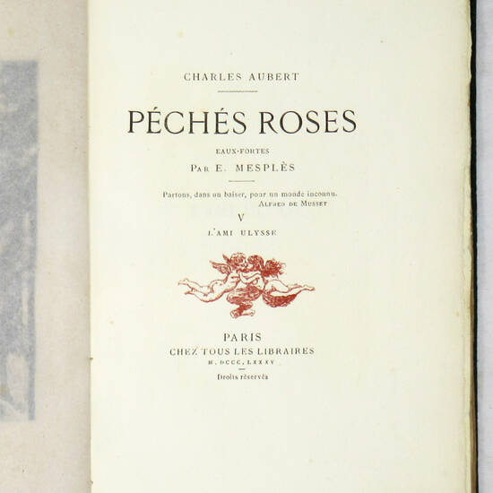 Péchés roses. Eaux-fortes par E. Mesplès. (Tomo V): L'ami Ulysse.