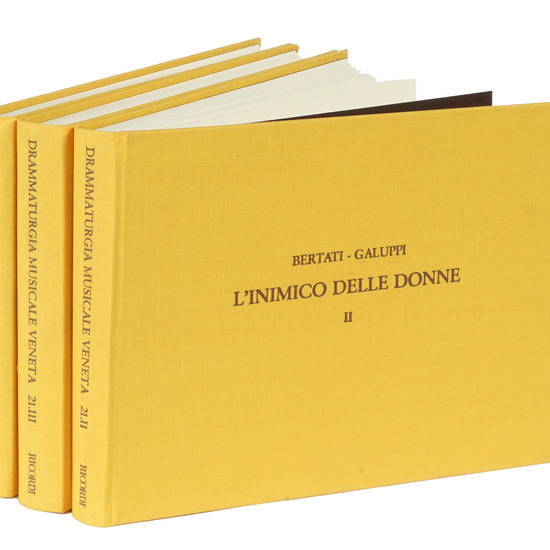 L'inimico delle Donne. Partitura dell'opera in facsimile. Edizione del libretto. Saggio introduttivo a cura di Helen Geyer-Kiefl.