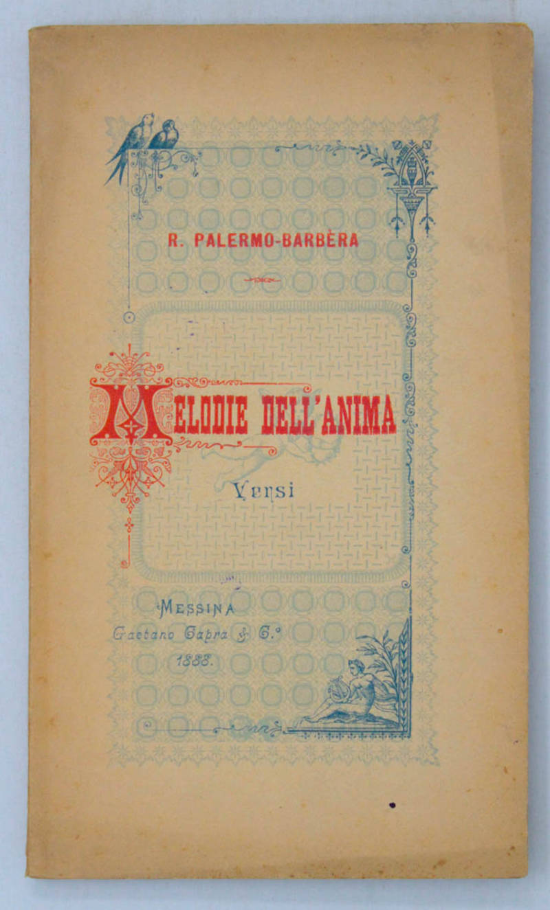 Melodie dell'anima. Versi.
