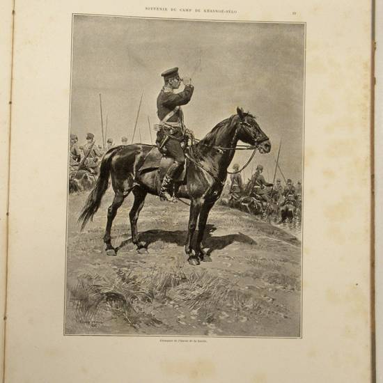 Les grandes manoeuvres de l'Armée Russe.