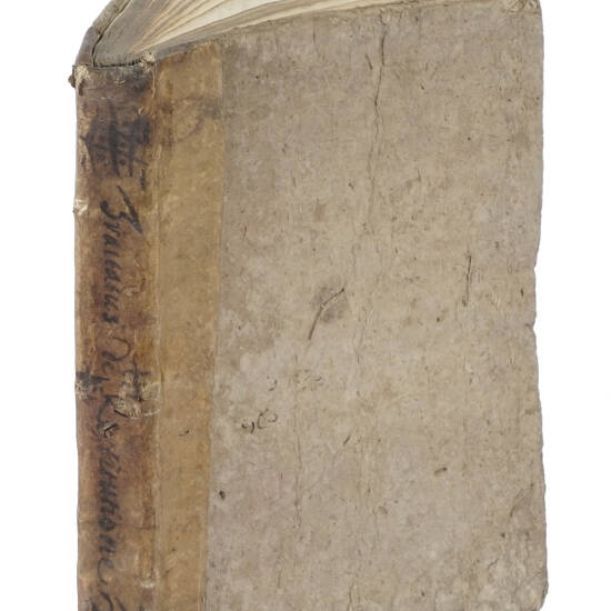 Tractatus de Justitia et jure. (Titolo al dorso: Tractatus de Restitutione). Tractatus de Justitia et jure. (Titolo al dorso: Tractatus de Restitutione).