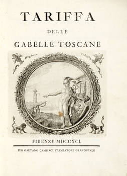 Tariffa delle Gabelle Toscane.
