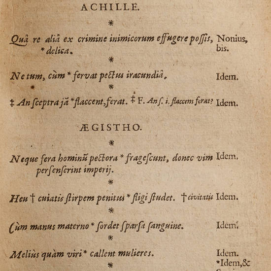 Collecanea veterum tragicorum, L. Livii Andronici, Q. Ennii, Cn. Naevii, M. Pacuvii, L. Attii, aliorumque fragmenta et circa ipsa notae breves. Quibus accedunt singulari libello Castigationes & notes uberiores Gerardi Ioannis Vossii.